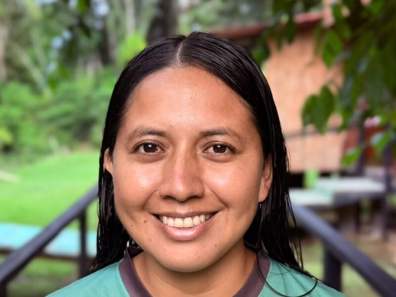 Esmeralda García, English and Spanish speaking naturalist guide